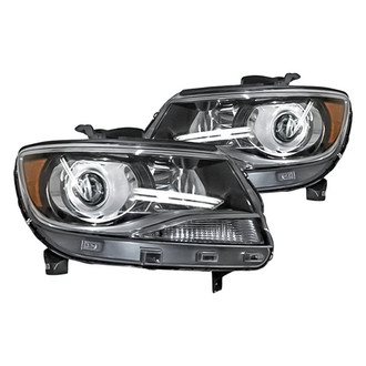 Replacement - Driver and Passenger Side Headlight Set (CAPA Certified)