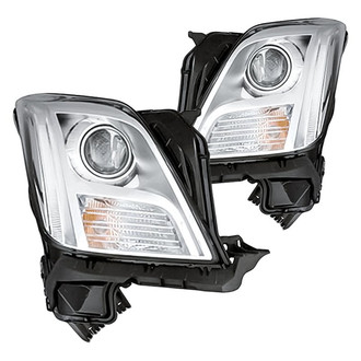 Replacement - Driver and Passenger Side Headlight Set (CAPA Certified)