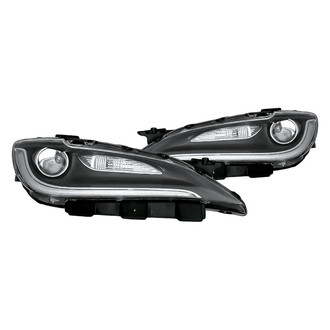 Replacement - Driver and Passenger Side Headlight Set (CAPA Certified)