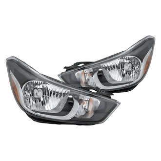 Replacement - Driver and Passenger Side Headlight Set (CAPA Certified)