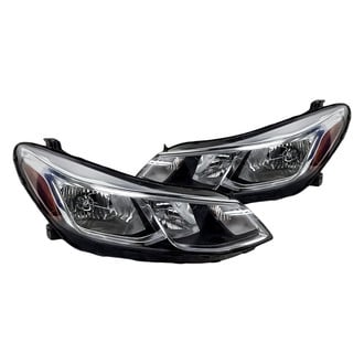 Replacement - Driver and Passenger Side Headlight Set (Standard Line)