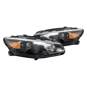 Replacement - Driver and Passenger Side Headlight Set (CAPA Certified)