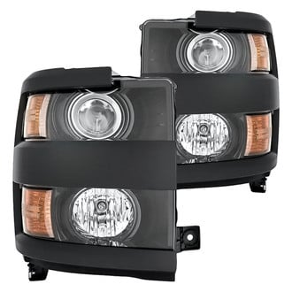 Replacement - Driver and Passenger Side Headlight Set (CAPA Certified)