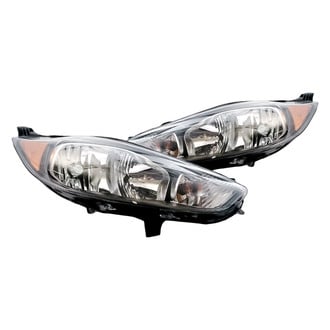 Replacement - Driver and Passenger Side Headlight Set (CAPA Certified)