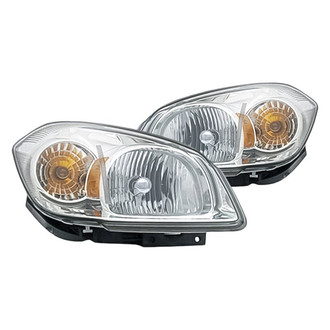 Replacement - Driver and Passenger Side Headlight Set (CAPA Certified)