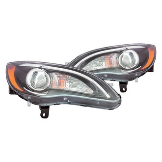 Replacement - Driver and Passenger Side Headlight Set (Standard Line)