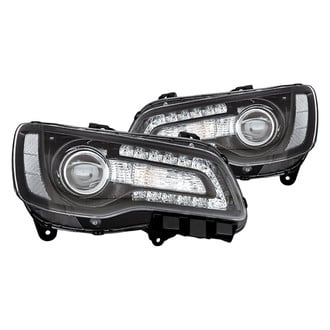 Replacement - Driver and Passenger Side Headlight Set (CAPA Certified)