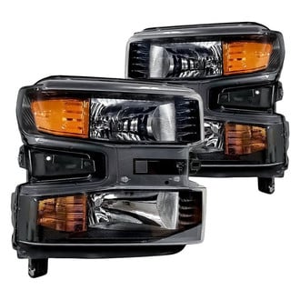 Replacement - Driver and Passenger Side Headlight Set (CAPA Certified)