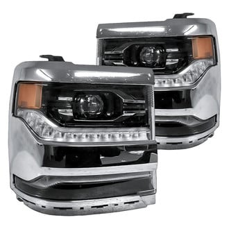 Replacement - Driver and Passenger Side Headlight Set (CAPA Certified)