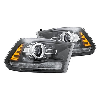 Replacement - Driver and Passenger Side Headlight Set (CAPA Certified)