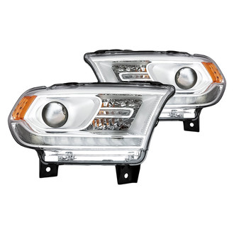 Replacement - Driver and Passenger Side Headlight Set (CAPA Certified)