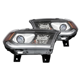 Replacement - Driver and Passenger Side Headlight Set (CAPA Certified)