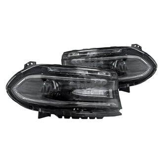 Replacement - Driver and Passenger Side Headlight Set (CAPA Certified)