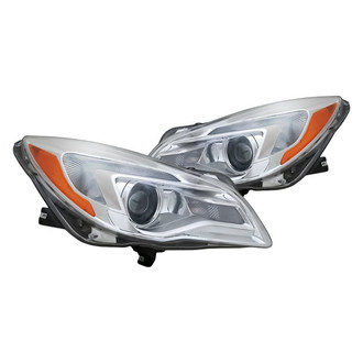 Replacement - Driver and Passenger Side Headlight Set (CAPA Certified)