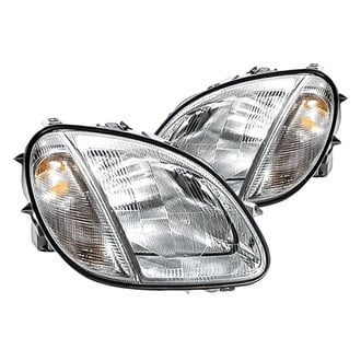 Replacement - Driver and Passenger Side Headlight Set (Standard Line)