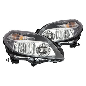 Replacement - Driver and Passenger Side Headlight Set (CAPA Certified)