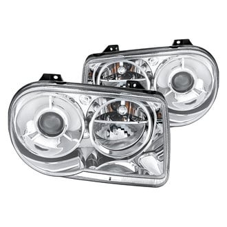 Replacement - Driver and Passenger Side Headlight Set Lens and Housing (Standard Line)