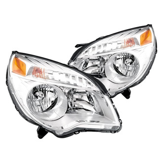 Replacement - Driver and Passenger Side Headlight Set (CAPA Certified)