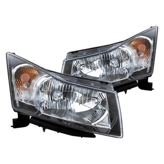 Replacement - Driver and Passenger Side Headlight Set (CAPA Certified)