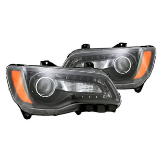 Replacement - Driver and Passenger Side Headlight Set (CAPA Certified)