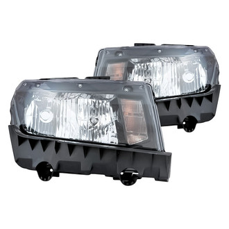 Replacement - Driver and Passenger Side Headlight Set (CAPA Certified)