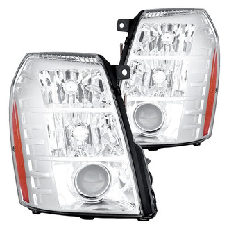 Replacement - Driver and Passenger Side Headlight Set (CAPA Certified)