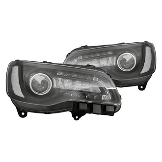 Replacement - Driver and Passenger Side Headlight Set (CAPA Certified)