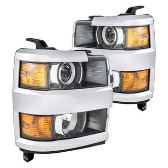 Replacement - Driver and Passenger Side Headlight Set (CAPA Certified)