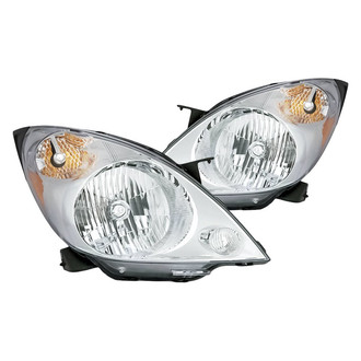 Replacement - Driver and Passenger Side Headlight Set (CAPA Certified)