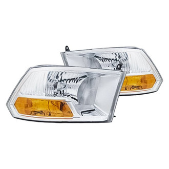 Replacement - Driver and Passenger Side Headlight Set (CAPA Certified)