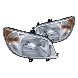 Replacement - Driver and Passenger Side Headlight Set (Standard Line)