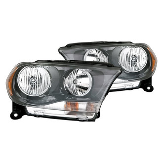 Replacement - Driver and Passenger Side Headlight Set (CAPA Certified)