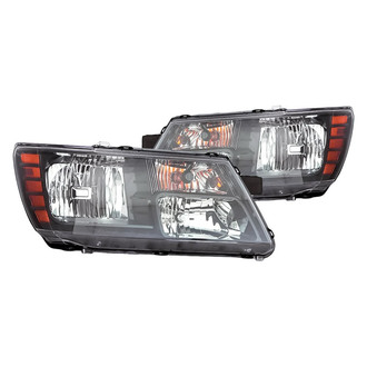 Replacement - Driver and Passenger Side Headlight Set (Standard Line)