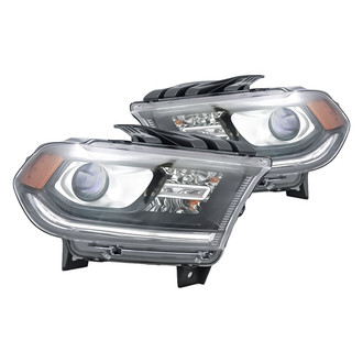 Replacement - Driver and Passenger Side Headlight Set (CAPA Certified)