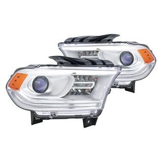 Replacement - Driver and Passenger Side Headlight Set (CAPA Certified)