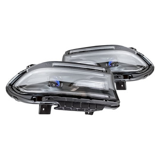 Replacement - Driver and Passenger Side Headlight Set (CAPA Certified)