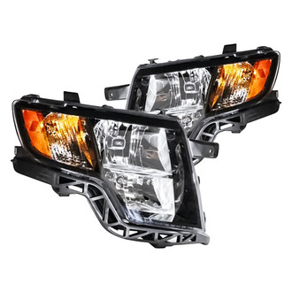 Replacement - Driver and Passenger Side Headlight Set (CAPA Certified)