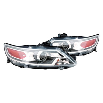 Replacement - Driver and Passenger Side Headlight Set (CAPA Certified)