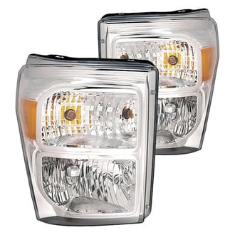 Replacement - Driver and Passenger Side Headlight Set (CAPA Certified)