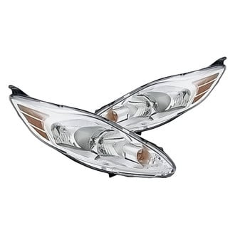 Replacement - Driver and Passenger Side Headlight Set (CAPA Certified)
