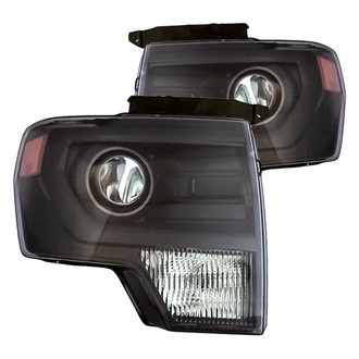 Replacement - Driver and Passenger Side Headlight Set Lens and Housing (CAPA Certified)