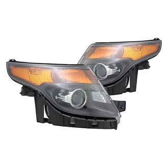 Replacement - Driver and Passenger Side Headlight Set (Standard Line)