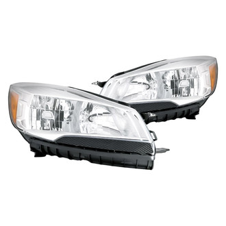 Replacement - Driver and Passenger Side Headlight Set (CAPA Certified)