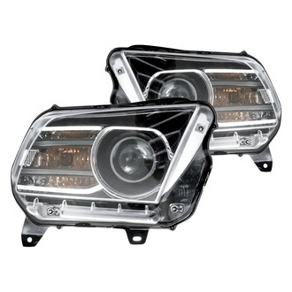 Replacement - Driver and Passenger Side Headlight Set Lens and Housing (CAPA Certified)