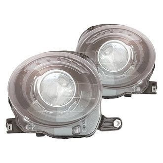 Replacement - Driver and Passenger Side Headlight Set (CAPA Certified)