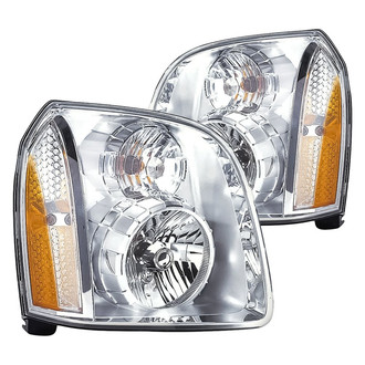 Replacement - Driver and Passenger Side Headlight Set (CAPA Certified)
