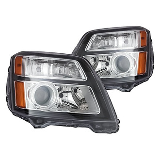 Replacement - Driver and Passenger Side Headlight Set (CAPA Certified)