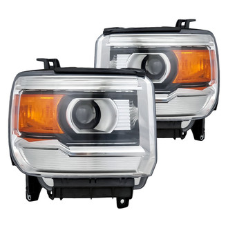 Replacement - Driver and Passenger Side Headlight Set (CAPA Certified)