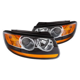 Replacement - Driver and Passenger Side Headlight Set (Standard Line)