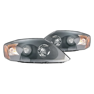 Replacement - Driver and Passenger Side Headlight Set (CAPA Certified)
